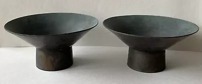 Very Rare Pair Dirk Van Erp Hammered Copper Candle Holders Arts And Crafts • $299.99