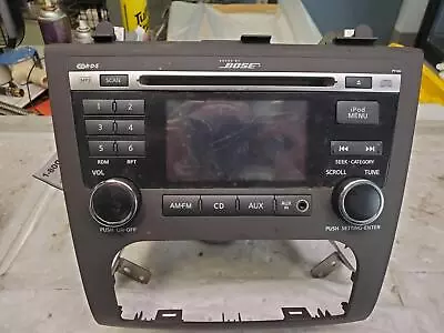 NISSAN ALTIMA A/V Equipment Receiver (AM-FM-CD) W/o Navigation System; Sdn  • $155