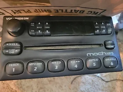 01 02 03 Ford Mustang Factory AM FM MACH Mp3 CD Player Radio 3R3T-18C815-BA • $76.49