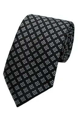 Masonic Medallion Tie Formal For Suits Weddings Mason Wear Black Tie New • £10