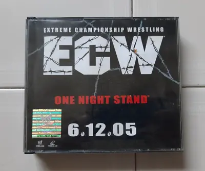 WWE ECW One Night Stand 2005 VCD ( 3  Discs ) Used Tested • $35