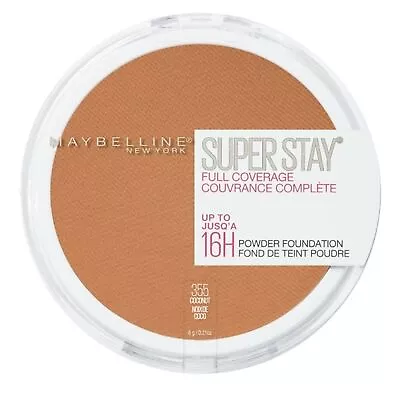 Maybelline Super Stay Full Coverage Powder Foundation Color 355 Coconut NWT • $19