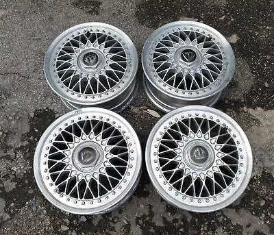 JDM 15  Japan MESH Rims Wheels For Miata E30 Mx5 Civic Integra Eg6 Ef8 Ef9 Sb3 • $1613.09