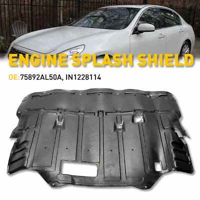 Front Lower Engine Splash Shield Fit Infiniti G35 03-2007 Under Cover Guard USA • $37.89