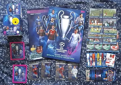 Topps : UEFA Champions League 2021/22 • Album Stickers 1-210 • $4.22