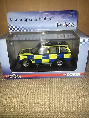 Vanguards 1/43 VA09609 Range Rover Cambridgeshire Police Mint Model Box Good • $37.88