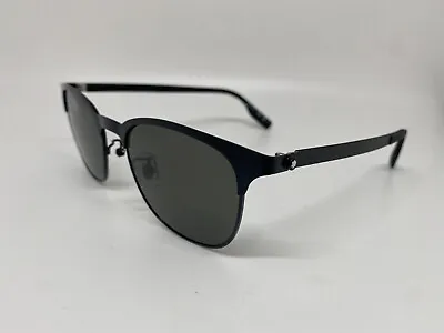 New Montblanc Grey Square Men's Sunglasses MB0183S 001 53-19-145 • $147