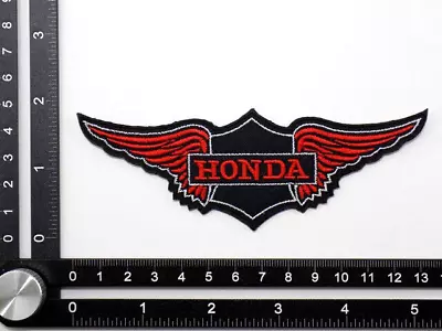 HONDA EMBROIDERED PATCH IRON/SEW ON ~5  X 1-3/4  MOTORCYCLES TRANSALP VTX HORNET • $6.99