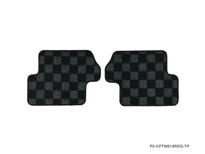 P2M DARK GREY Rear Carpet Floor Mats Set For Nissan Silvia 240sx S13 89-94 New • $41.50