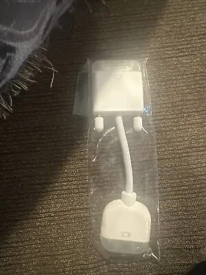 Genuine Apple DVI-I Male To VGA-Female Monitor Adapter Cable Connector 603-3342 • $5