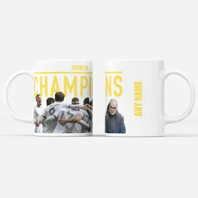 £11 • Buy Personalised Leeds United Champions 2020 Football Mug Birthday Christmas Gift 