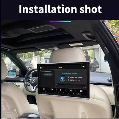 10.1in HD Android 9 Headrest Monitor Video Player WIFI Car TV IPS Touch Screen • $179.54