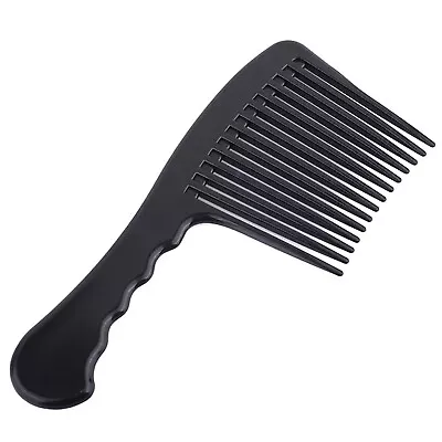 Eldos Wide Tooth Toothed Comb With Handle Afro Detangling Rake Jumbo Large • £3.45