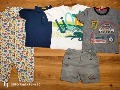 £9.99 • Buy {E663} Joules JoJo Maman Boys 18-24 Months Summer T-shirt Shorts Romper Bundle
