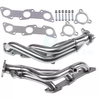 STAINLESS HEADER EXHAUST MANIFOLD FOR NISSAN FRONTIER 98-04 For PATHFINDER V6 • $68.91