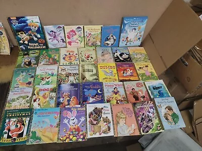 Lot Of 34 A Little Golden Vintage Walt Disney Classic Kids Books MIX ASSORTED • $26