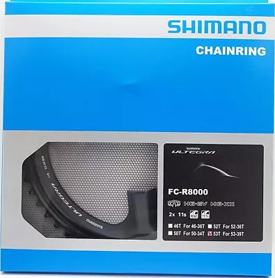 Genuine Shimano Ultegra FC-R8000 11 Speed 53T Chainring For 53-39T Crankset • $166.77