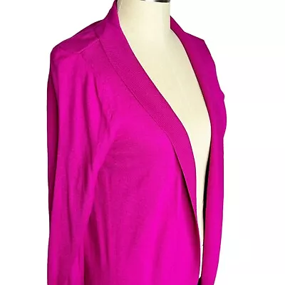 Merona | Womens Size XL Pink Open Front Light Weight Cardigan Sweater • $7.99
