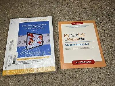MyMathLab In MyLabsPlus Student Access Kit Pearson 2012 & Textbook 9780558928889 • $9.99