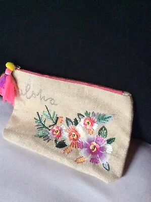 Accessorize Monsoon Embroidered Clutch Bag Brand New! • £7.99