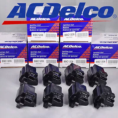 8 SET High Ignition Coils For Chevy GMC 4.8L 5.3L 6.0L UF271 D581 12558693 OEM • $115.99