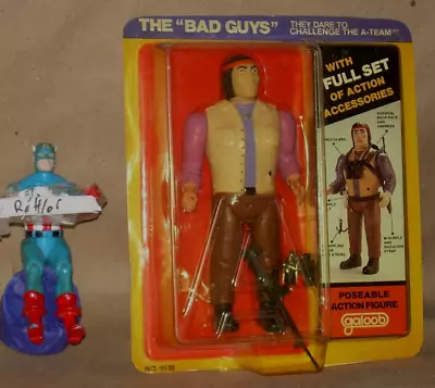 Rattler The A-Team Street Fighter Bad Guy 1983 Galoob Hong Kong TV NIP  Poseable • $31.99