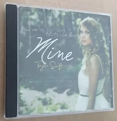 Taylor Swift MINE 2 Track CD Single Mega Rare 2010 Release  Featuring US Mix  • £69.99