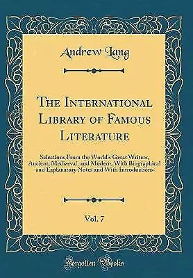 The International Library Of Famous Literature Vo • £24.34
