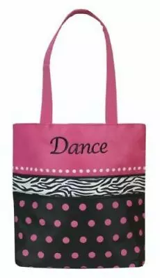 Sassi Designs Dance Bag With Zebra & Polka-Dots DZB-01 • $19.99