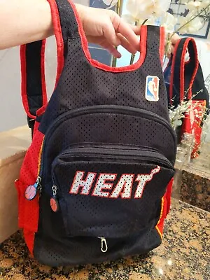 Miami Heat Youth Backpack That Looks Like  A Jersey Official NBA • $29