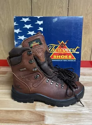 THOROGOOD Omni Size 9 D Waterproof Soft Toe 8  Men's Work Boots MSRP $215 • $124.99