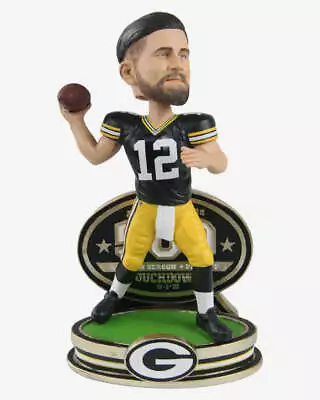 Aaron Rodgers Green Bay Packers 500 Career Passing Touchdowns Bobblehead NFL • $249.99
