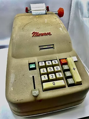 VTG Monroe Calculating Machine 611-11-011 Made In Germany Adding Electronic P/R • $34.99