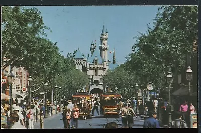 1974 Disneyland Main Street And Castle United Airlines Vintage Postcard • $5.95