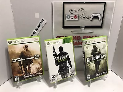 Call Of Duty: Modern Warfare 2 3 And 4 (Xbox 360) Complete Tested - Free Ship • $21.95