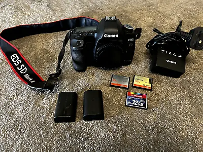 Canon EOS 5D Mk Ii With Batteries Charger And XF Cards • £275