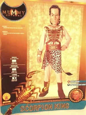 Scorpion King Costume Child L 12-14 Large Rubie's The Mummy • $18.01