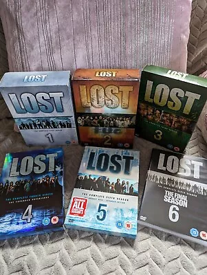 Lost Complete Collection DVD's - Seasons 1 To 6 • £8
