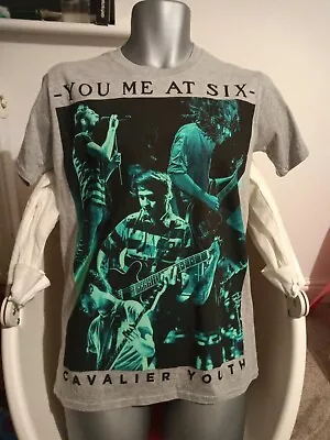 You Me At Six Cavalier Youth T-Shirt. Unisex S. 38  Chest. New. Ex Display • £7