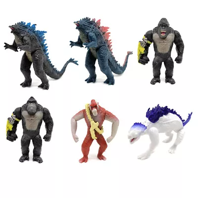 6Pcs Godzilla Vs. King Kong 2 Skar Shimo Kong Action Figure Model Toys Doll Gift • $28.99