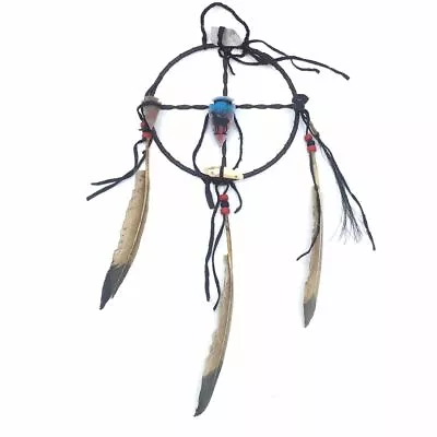 Navajo Medicine Wheel With Elk Silhouette Painted Arrowhead 6  Hoop • $32