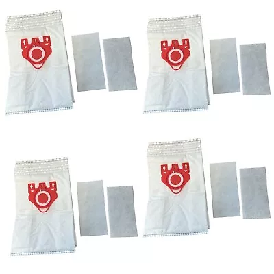 20 X FJM Type Vacuum Cleaner Hoover Dust Bags + Filters For Miele C1 C2 Compact • £14.85