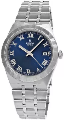 TUDOR Royal AUTO 38MM Blue Dial SS Men's Watch M28500-0005 • $2525