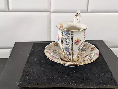 Orchid Fine Porcelain England Cup & Saucer Set (Mini) • $17.47