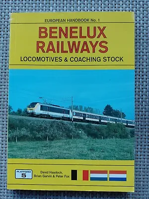 £2.50 • Buy Benelux Railways: Locomotives And Coaching Stock  David Haydock,