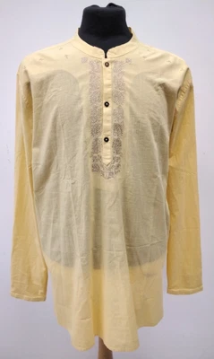 NWT NEXT Yellow Lightweight Summer Holiday Tunic Shirt Size 3XL 51-53  £32 Tag • £8