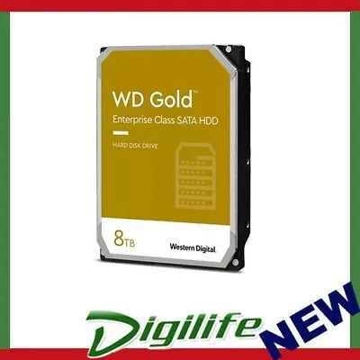 WD WD8004FRYZ 8TB Gold 3.5  SATA 6Gb/s 512e Enterprise Hard Drive • $549