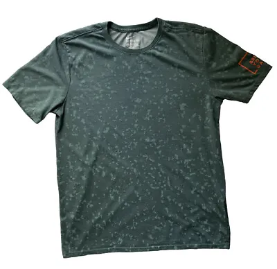 Nike Men's Shirt Athletic Cut Bring Your Game Green Cross Dye Dri-Fit Large • $11.93