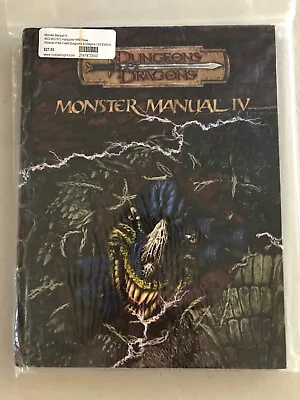 Monster Manual IV Dungeons & Dragons D&D • $94.99