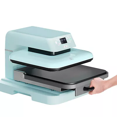 HTVRONT 15 X 15 Auto Heat Press Machine T Shirt Press Plate Sublimation Transfer • $236.79